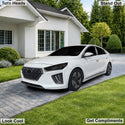 Fits Hyundai Ioniq Hybrid 2017-2022 Full Headlight Taillight Precut Smoked PPF Tint Kit Film Overlay  - Bogar Tech Designs