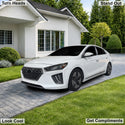 Fits Hyundai Ioniq Hybrid 2017-2022 Full Headlight Taillight Precut Smoked PPF Tint Kit Film Overlay  - Bogar Tech Designs