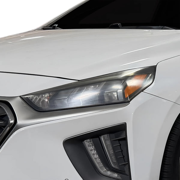 Fits Hyundai Ioniq Hybrid 2017-2022 Full Headlight Taillight Precut Smoked PPF Tint Kit Film Overlay  - Bogar Tech Designs