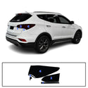 Fits Hyundai Santa Fe Sport 2014-2018 Full Headlight Taillight Precut Smoked PPF Tint Kit Film Overlay  - Bogar Tech Designs
