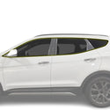 Fits Hyundai Santa Fe Sport 2017-2018 Vinyl Chrome Delete Grille Blackout Decal Stickers Overlay Film - Bogar Tech Designs