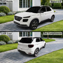 Fits Hyundai Venue 2020-2026 Full Headlight Taillight Precut Smoked PPF Tint Kit Film Overlay  - Bogar Tech Designs