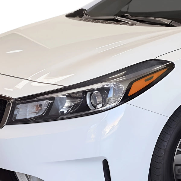 Fits Kia Forte 2017-2018 Full Headlight Taillight Precut Smoked PPF Tint Kit Film Overlay  - Bogar Tech Designs