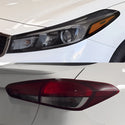 Fits Kia Forte 2017-2018 Full Headlight Taillight Precut Smoked PPF Tint Kit Film Overlay  - Bogar Tech Designs