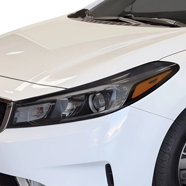 Fits Kia Forte 2017-2018 Full Headlight Taillight Precut Smoked PPF Tint Kit Film Overlay  - Bogar Tech Designs
