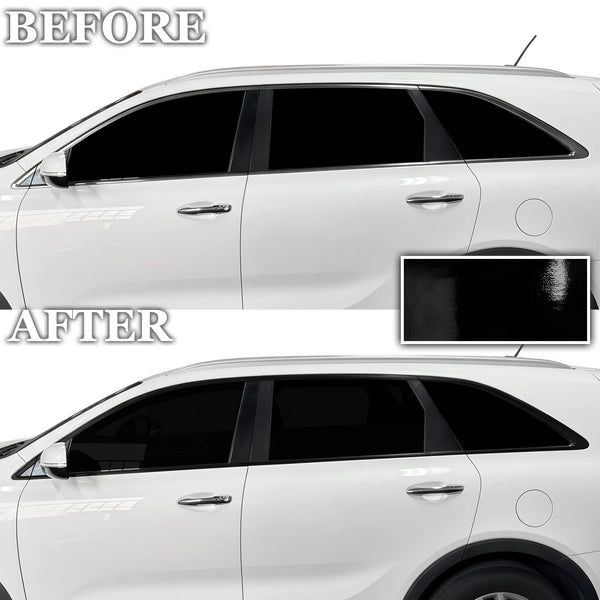 Fits Kia Sorento 2016-2020 Vinyl Chrome Delete Grille Blackout Decal Stickers Overlay Film - Bogar Tech Designs