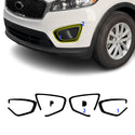 Fits Kia Sorento 2016-2020 Vinyl Chrome Delete Grille Blackout Decal Stickers Overlay Film - Bogar Tech Designs