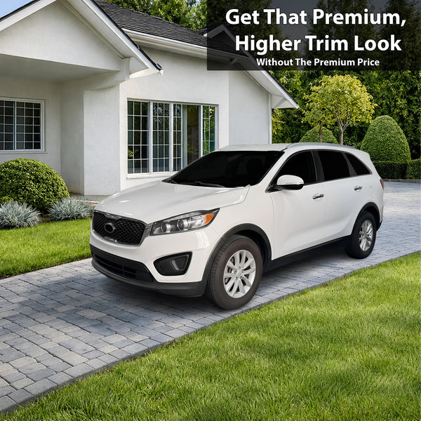 Fits Kia Sorento 2016-2020 Vinyl Chrome Delete Grille Blackout Decal Stickers Overlay Film - Bogar Tech Designs