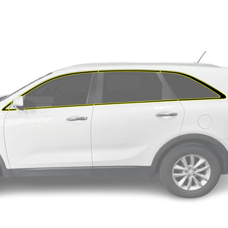 Fits Kia Sorento 2016-2020 Vinyl Chrome Delete Grille Blackout Decal Stickers Overlay Film - Bogar Tech Designs