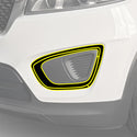 Fits Kia Sorento 2016-2020 Vinyl Chrome Delete Grille Blackout Decal Stickers Overlay Film - Bogar Tech Designs