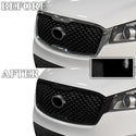 Fits Kia Sorento 2016-2020 Vinyl Chrome Delete Grille Blackout Decal Stickers Overlay Film - Bogar Tech Designs