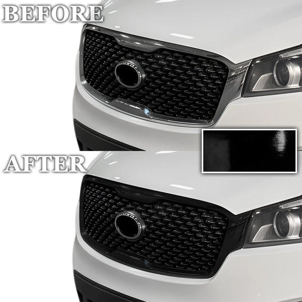 Fits Kia Sorento 2016-2020 Vinyl Chrome Delete Grille Blackout Decal Stickers Overlay Film - Bogar Tech Designs