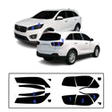 Fits Kia Sorento 2016-2020 Full Headlight Taillight Precut Smoked PPF Tint Kit Film Overlay  - Bogar Tech Designs