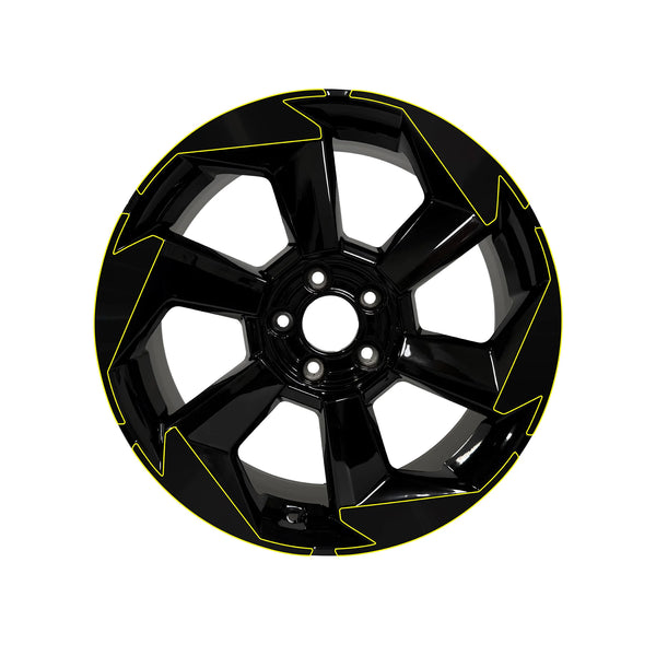 Fits Kia Sorento 2025-2026 Vinyl Chrome Delete Wheel Rim Blackout Decal Stickers Overlay Film - Bogar Tech Designs
