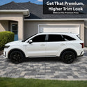 Fits Kia Sorento 2025-2026 Vinyl Chrome Delete Wheel Rim Blackout Decal Stickers Overlay Film - Bogar Tech Designs