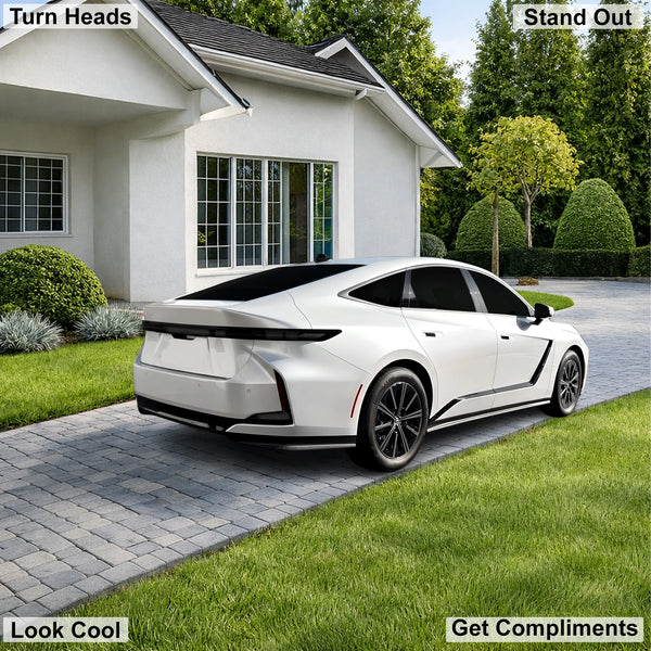 Fits Lexus ES 2026-2027 Full Headlight Taillight Precut Smoked PPF Tint Kit Film Overlay  - Bogar Tech Designs