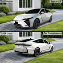 Fits Lexus ES 2026-2027 Full Headlight Taillight Precut Smoked PPF Tint Kit Film Overlay  - Bogar Tech Designs