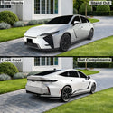Fits Lexus ES 2026-2027 Full Headlight Taillight Precut Smoked PPF Tint Kit Film Overlay  - Bogar Tech Designs
