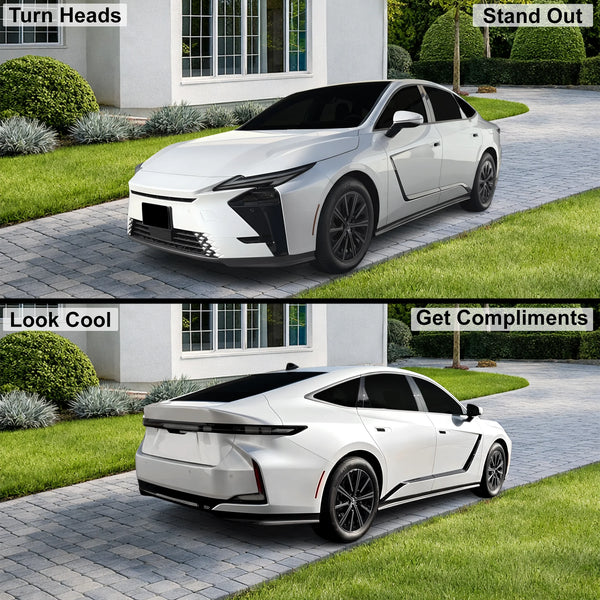 Fits Lexus ES 2026-2027 Full Headlight Taillight Precut Smoked PPF Tint Kit Film Overlay  - Bogar Tech Designs