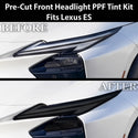 Fits Lexus ES 2026-2027 Full Headlight Taillight Precut Smoked PPF Tint Kit Film Overlay  - Bogar Tech Designs
