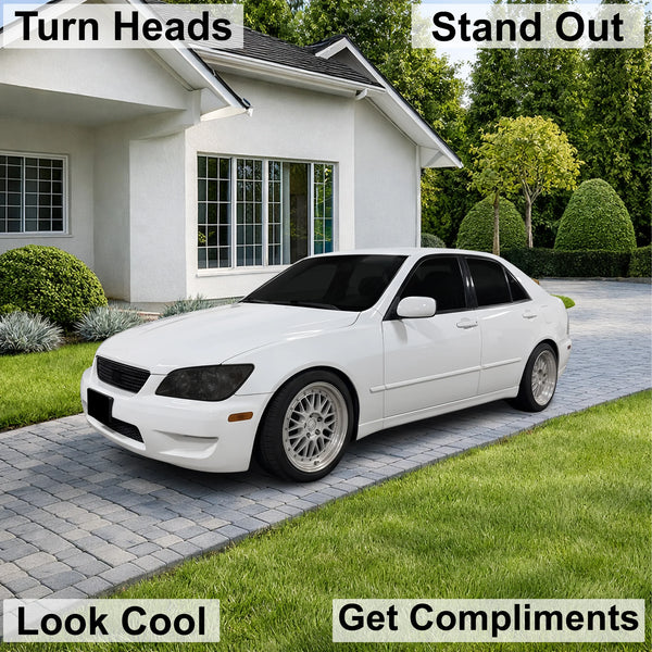 Fits Lexus IS300 2001-2005 Full Headlight Taillight Precut Smoked PPF Tint Kit Film Overlay  - Bogar Tech Designs