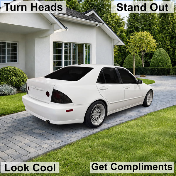 Fits Lexus IS300 2001-2005 Full Headlight Taillight Precut Smoked PPF Tint Kit Film Overlay  - Bogar Tech Designs