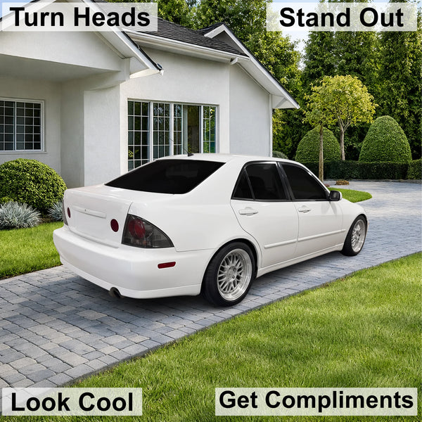 Fits Lexus IS300 2001-2005 Full Headlight Taillight Precut Smoked PPF Tint Kit Film Overlay  - Bogar Tech Designs