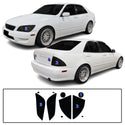 Fits Lexus IS300 2001-2005 Full Headlight Taillight Precut Smoked PPF Tint Kit Film Overlay  - Bogar Tech Designs