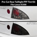Fits Lexus IS300 2001-2005 Full Headlight Taillight Precut Smoked PPF Tint Kit Film Overlay  - Bogar Tech Designs