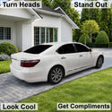 Fits Lexus LS460 2007-2009 Full Headlight Taillight Precut Smoked PPF Tint Kit Film Overlay  - Bogar Tech Designs