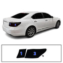 Fits Lexus LS460 2007-2009 Full Headlight Taillight Precut Smoked PPF Tint Kit Film Overlay  - Bogar Tech Designs