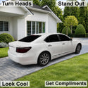 Fits Lexus LS460 2007-2009 Full Headlight Taillight Precut Smoked PPF Tint Kit Film Overlay  - Bogar Tech Designs