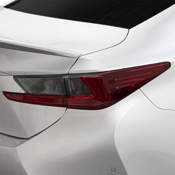 Fits Lexus RC 2015-2018 Full Headlight Taillight Precut Smoked PPF Tint Kit Film Overlay  - Bogar Tech Designs