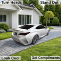 Fits Lexus RC 2015-2018 Full Headlight Taillight Precut Smoked PPF Tint Kit Film Overlay  - Bogar Tech Designs