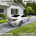 Fits Lexus RC 2015-2018 Full Headlight Taillight Precut Smoked PPF Tint Kit Film Overlay  - Bogar Tech Designs