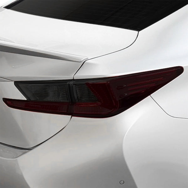 Fits Lexus RC 2015-2018 Full Headlight Taillight Precut Smoked PPF Tint Kit Film Overlay  - Bogar Tech Designs
