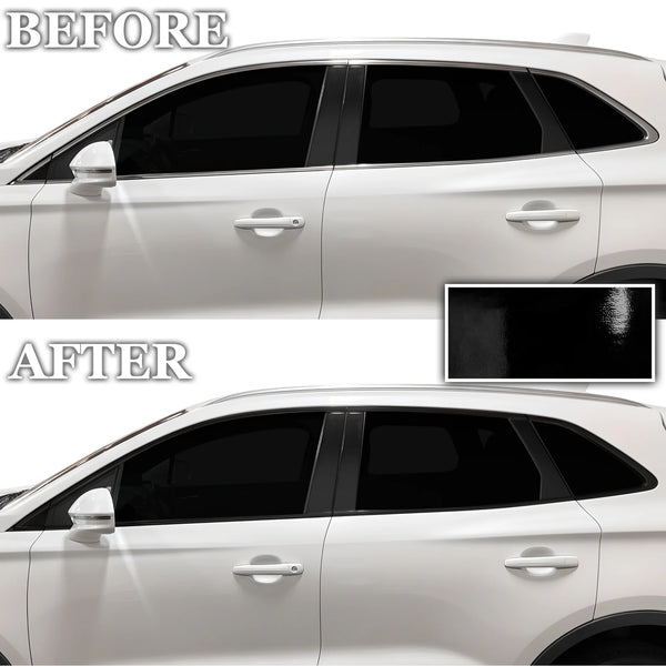 Fits Lincoln MKC 2015-2019 Vinyl Chrome Delete Grille Blackout Decal Stickers Overlay Film - Bogar Tech Designs