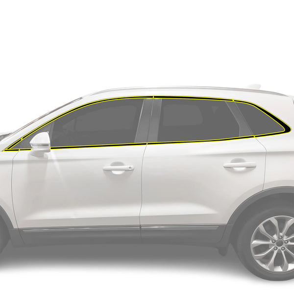 Fits Lincoln MKC 2015-2019 Vinyl Chrome Delete Grille Blackout Decal Stickers Overlay Film - Bogar Tech Designs