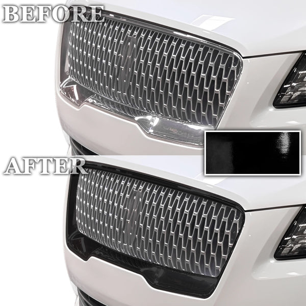 Fits Lincoln MKC 2015-2019 Vinyl Chrome Delete Grille Blackout Decal Stickers Overlay Film - Bogar Tech Designs