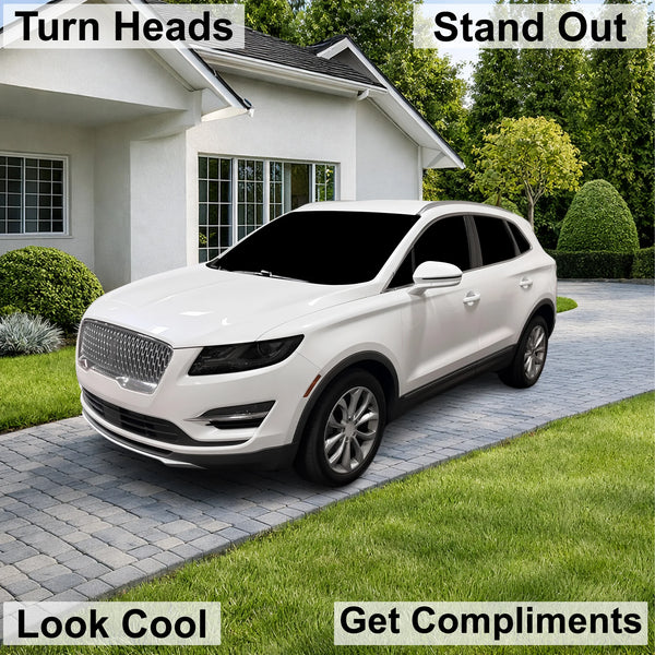 Fits Lincoln MKC 2015-2019 Full Headlight Taillight Precut Smoked PPF Tint Kit Film Overlay  - Bogar Tech Designs