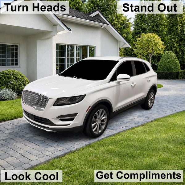 Fits Lincoln MKC 2015-2019 Full Headlight Taillight Precut Smoked PPF Tint Kit Film Overlay  - Bogar Tech Designs