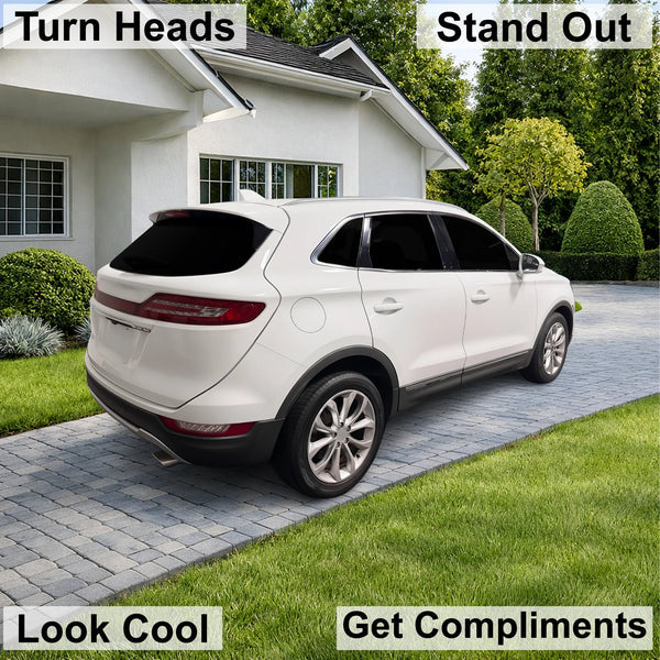 Fits Lincoln MKC 2015-2019 Full Headlight Taillight Precut Smoked PPF Tint Kit Film Overlay  - Bogar Tech Designs