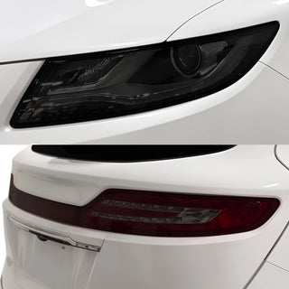 Fits Lincoln MKC 2015-2019 Full Headlight Taillight Precut Smoked PPF Tint Kit Film Overlay  - Bogar Tech Designs