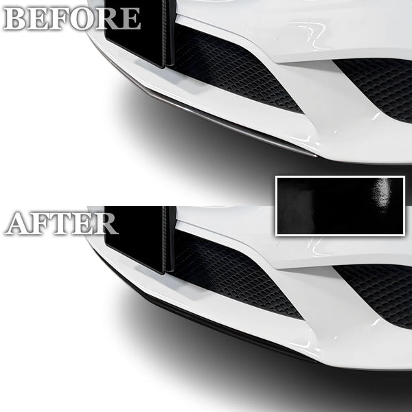 Fits Mercedes-Benz C-Class 2019-2021 Vinyl Chrome Delete Grille Blackout Decal Stickers Overlay Film - Bogar Tech Designs