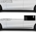 Fits Mercedes-Benz C-Class 2019-2021 Vinyl Chrome Delete Grille Blackout Decal Stickers Overlay Film - Bogar Tech Designs