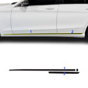 Fits Mercedes-Benz C-Class 2019-2021 Vinyl Chrome Delete Grille Blackout Decal Stickers Overlay Film - Bogar Tech Designs