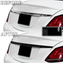 Fits Mercedes-Benz C-Class 2019-2021 Vinyl Chrome Delete Grille Blackout Decal Stickers Overlay Film - Bogar Tech Designs