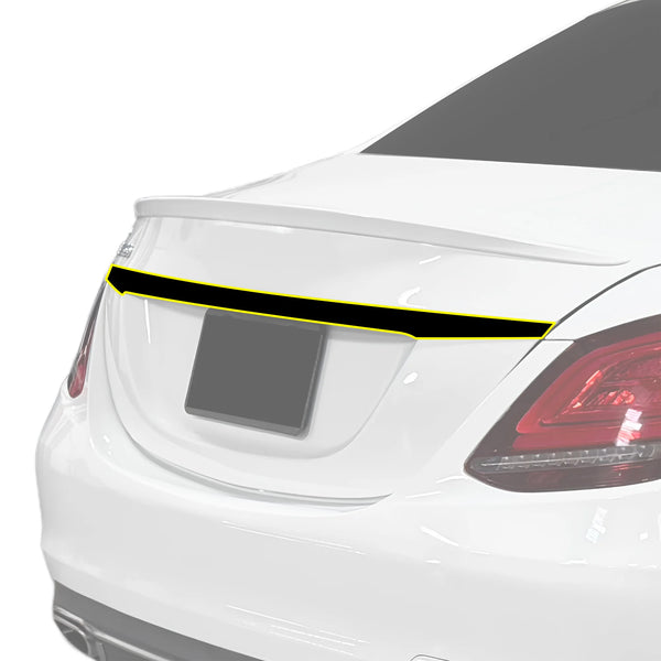 Fits Mercedes-Benz C-Class 2019-2021 Vinyl Chrome Delete Grille Blackout Decal Stickers Overlay Film - Bogar Tech Designs