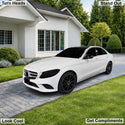 Fits Mercedes-Benz C-Class 2019-2021 Full Headlight Taillight Precut Smoked PPF Tint Kit Film Overlay  - Bogar Tech Designs