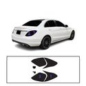 Fits Mercedes-Benz C-Class 2019-2021 Full Headlight Taillight Precut Smoked PPF Tint Kit Film Overlay  - Bogar Tech Designs